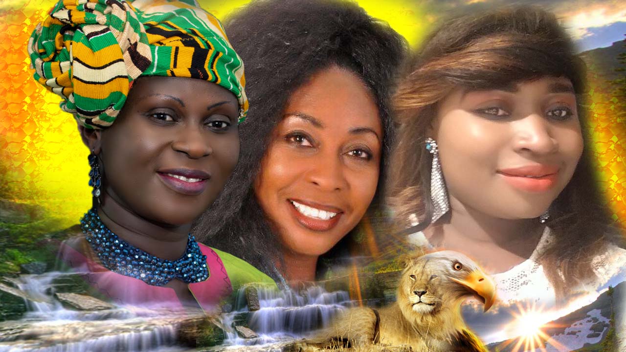 Esther Smith, Rev Mary Ghansah And QueenLet